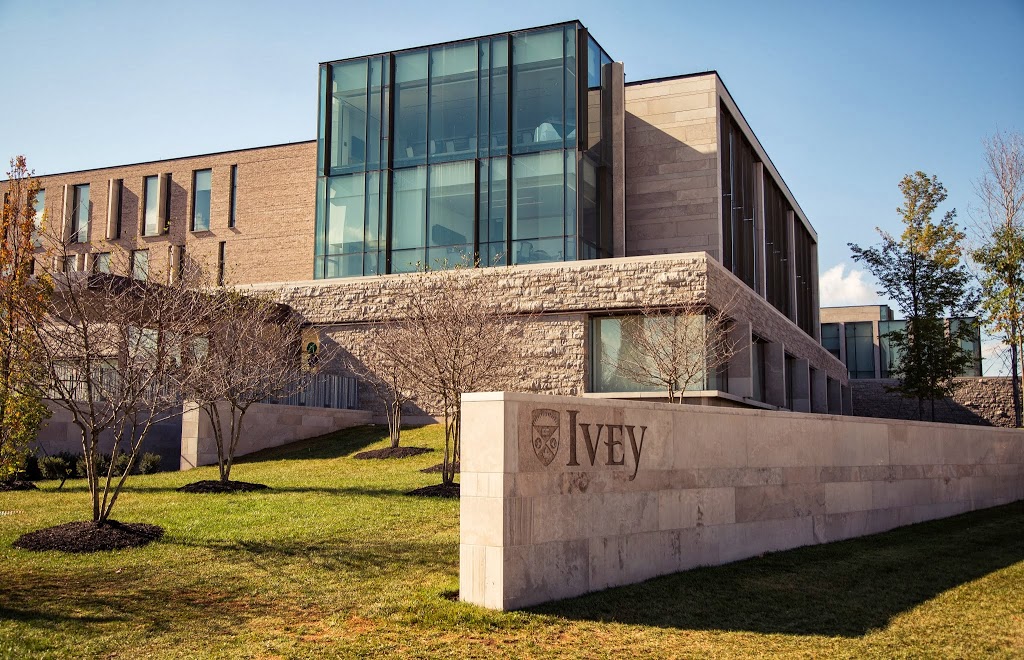 Ivey Business School | 1255 Western Rd, London, ON N6G 0N1, Canada | Phone: (519) 661-3206