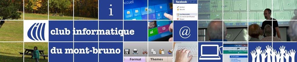 Club informatique Mont-Bruno | 1150 Rue Marie-Victorin, Saint-Bruno-de-Montarville, QC J3V 6R6, Canada | Phone: (450) 653-4973