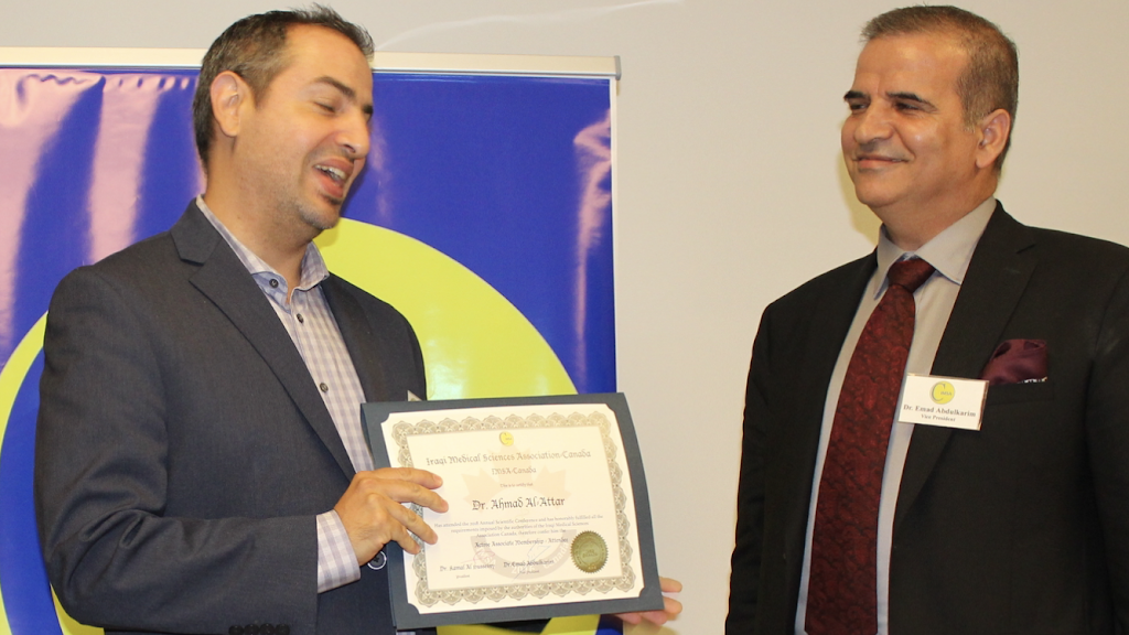 Iraqi Medical Sciences Association Canada | 170 Urbancrest Private, Ottawa, ON K2J 2S7, Canada | Phone: (613) 608-2982