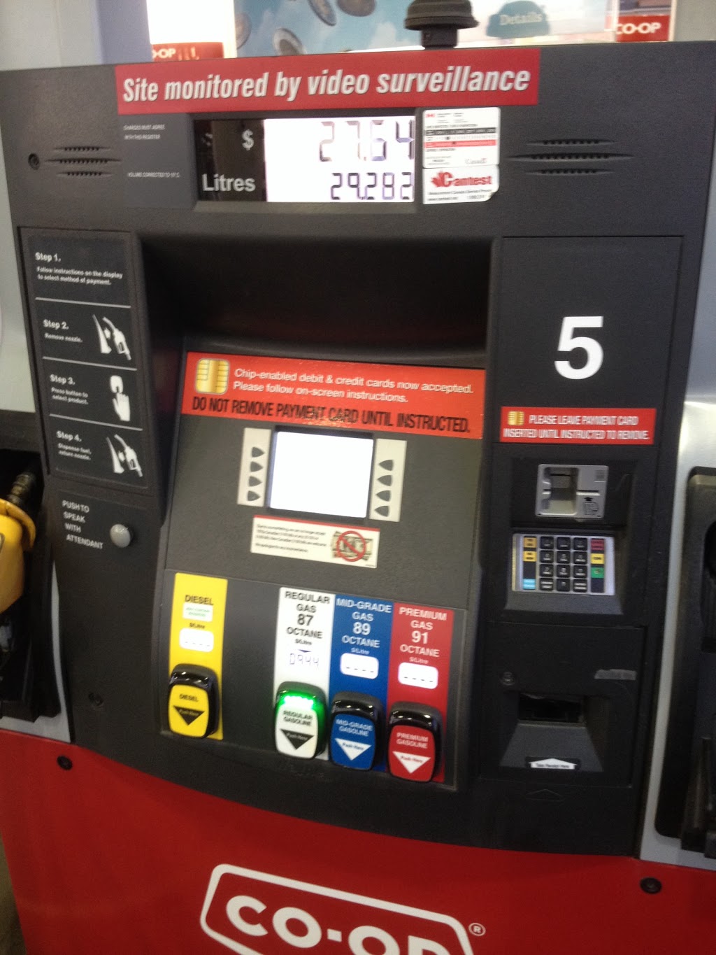 Calgary Co-op Gas Bar | 2700 Main St S, Airdrie, AB T4B 2Y1, Canada | Phone: (403) 912-3711