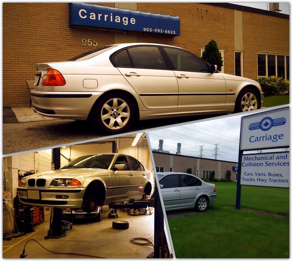 Carriage Of Durham Inc. | 955 Alliance Rd, Pickering, ON L1W 3M8, Canada | Phone: (905) 492-6625