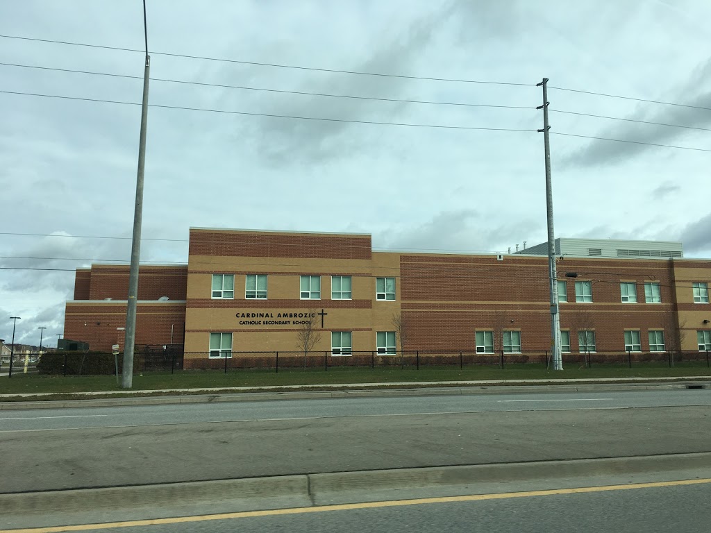 Cardinal Ambrozic Catholic Secondary School | 10 Castle Oaks Crossing, Brampton, ON L6P 3A2, Canada | Phone: (905) 913-2989