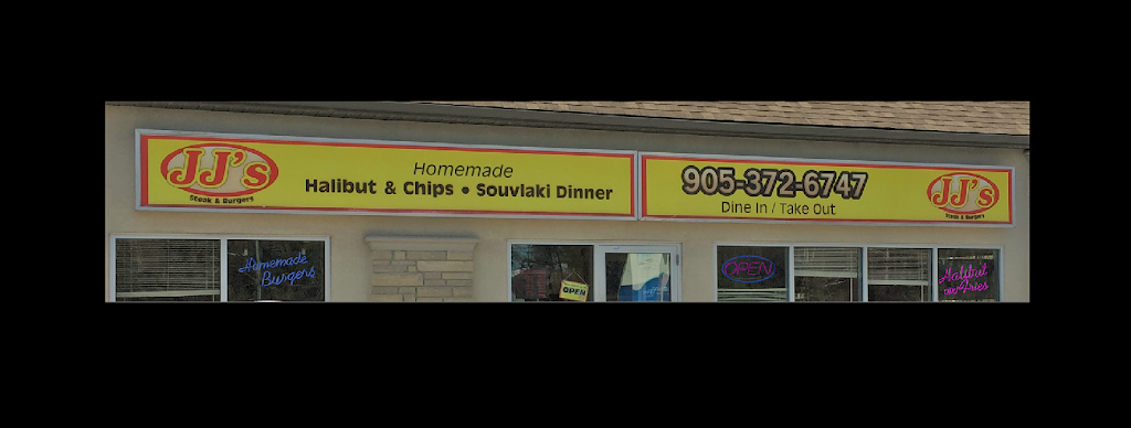 JJs Steak & Burgers | 8 Elgin St E, Cobourg, ON K9A 0C5, Canada | Phone: (905) 372-6747