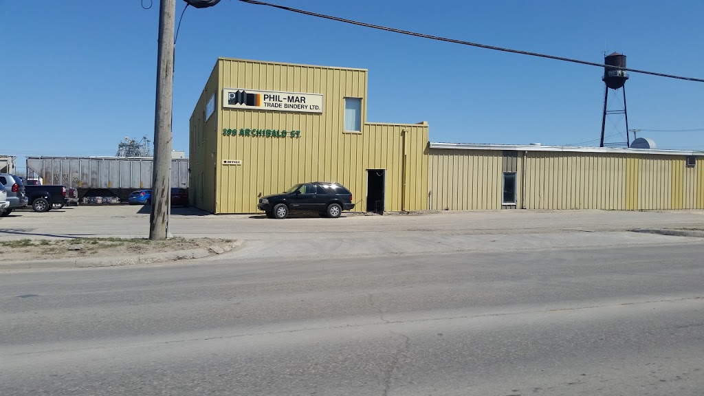 Phil-Mar Trade Bindery Ltd | 298 Archibald St, Winnipeg, MB R2J 3M4, Canada | Phone: (204) 233-7119