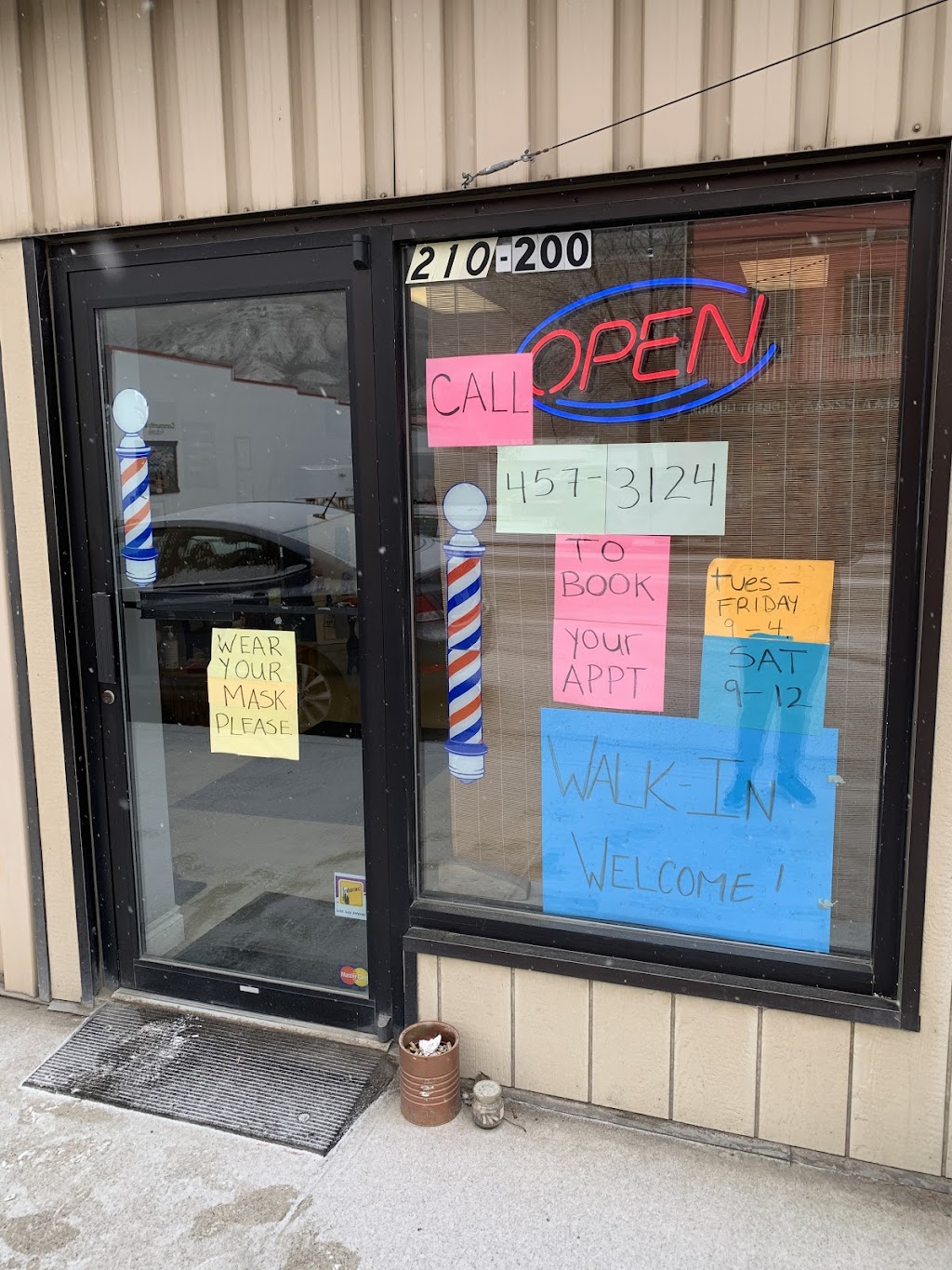 Beccas Barber shop | 200 Railway Ave #210, Ashcroft, BC V0K 1A0, Canada | Phone: (250) 457-3124