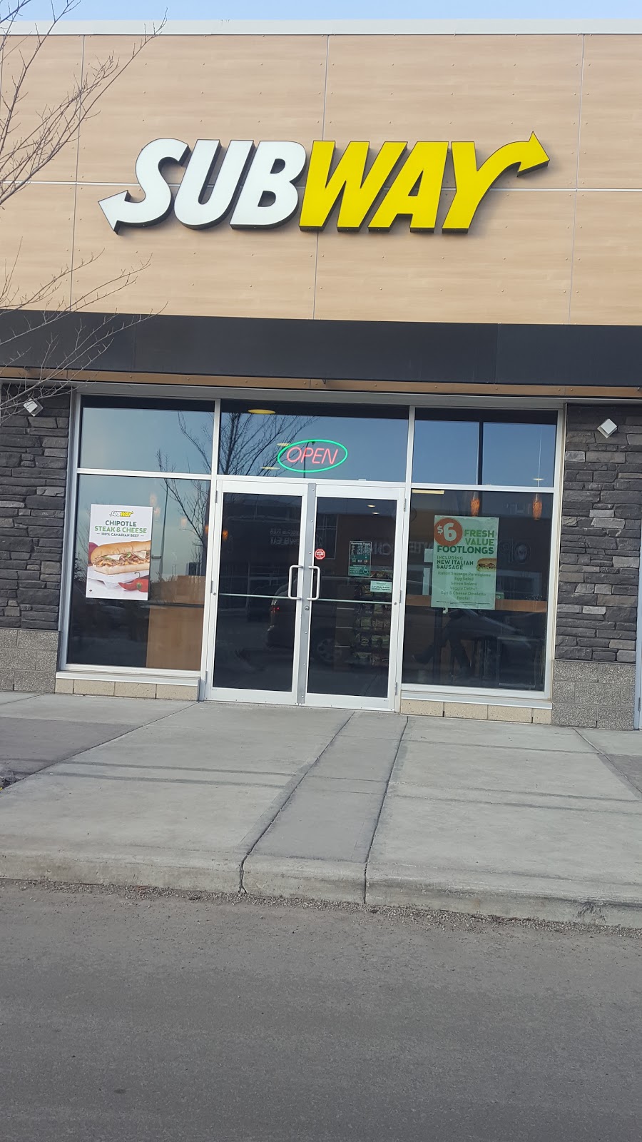 Subway | East Hills Shopping Centre, 409 E Hills Blvd SE #623, Calgary, AB T2A 3W1, Canada | Phone: (587) 470-8839