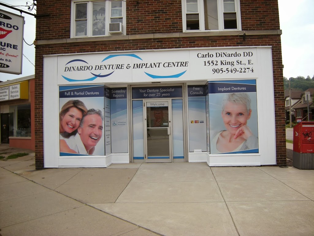 DiNardo Denture and Implant Centre | 1552 King St E, Hamilton, ON L8K 1T2, Canada | Phone: (905) 549-2274