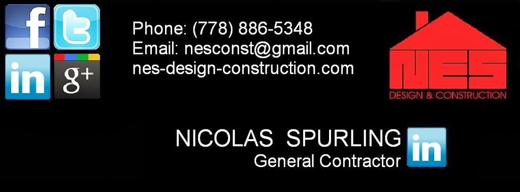 NES Design & Construction | 210, 1045 Howie Ave, Coquitlam, BC V3J 1T5, Canada | Phone: (778) 886-5348