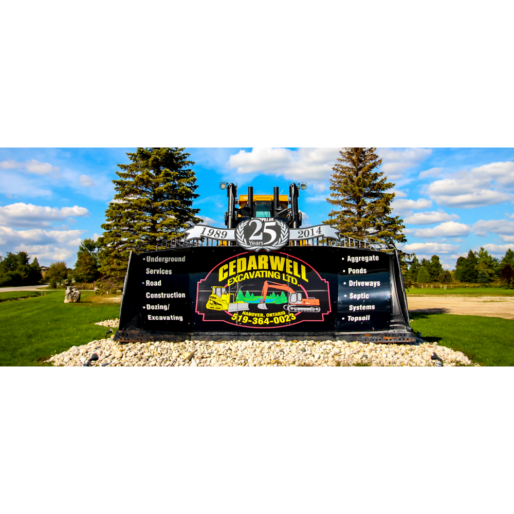 Cedarwell Excavating Ltd | 341416 Concession Rd 2 NDR, Hanover, ON N4N 3B9, Canada | Phone: (519) 364-0023