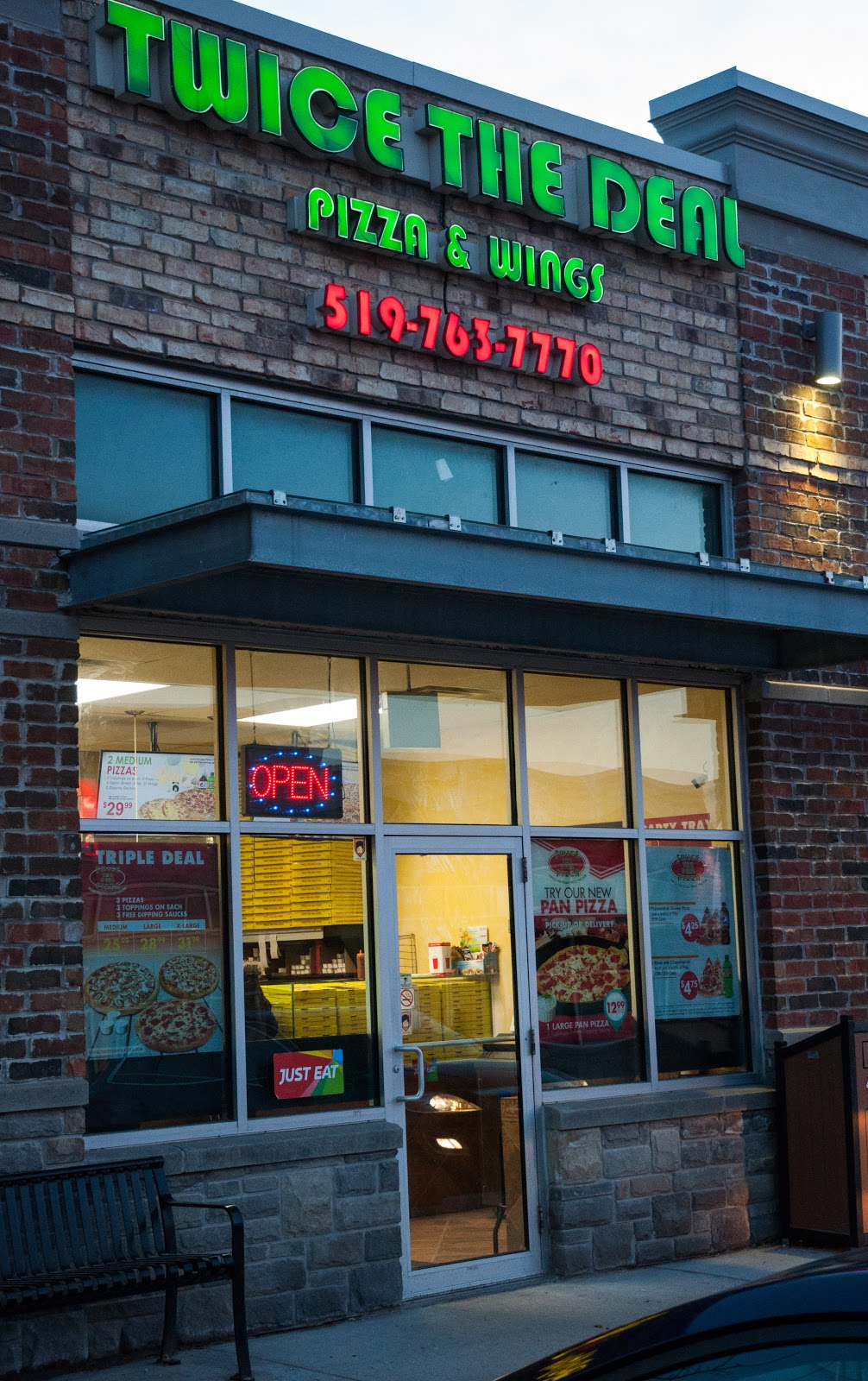 Twice The Deal Pizza | 105 Clair Rd E #104 H2, Guelph, ON N1L 1H1, Canada | Phone: (519) 763-7770