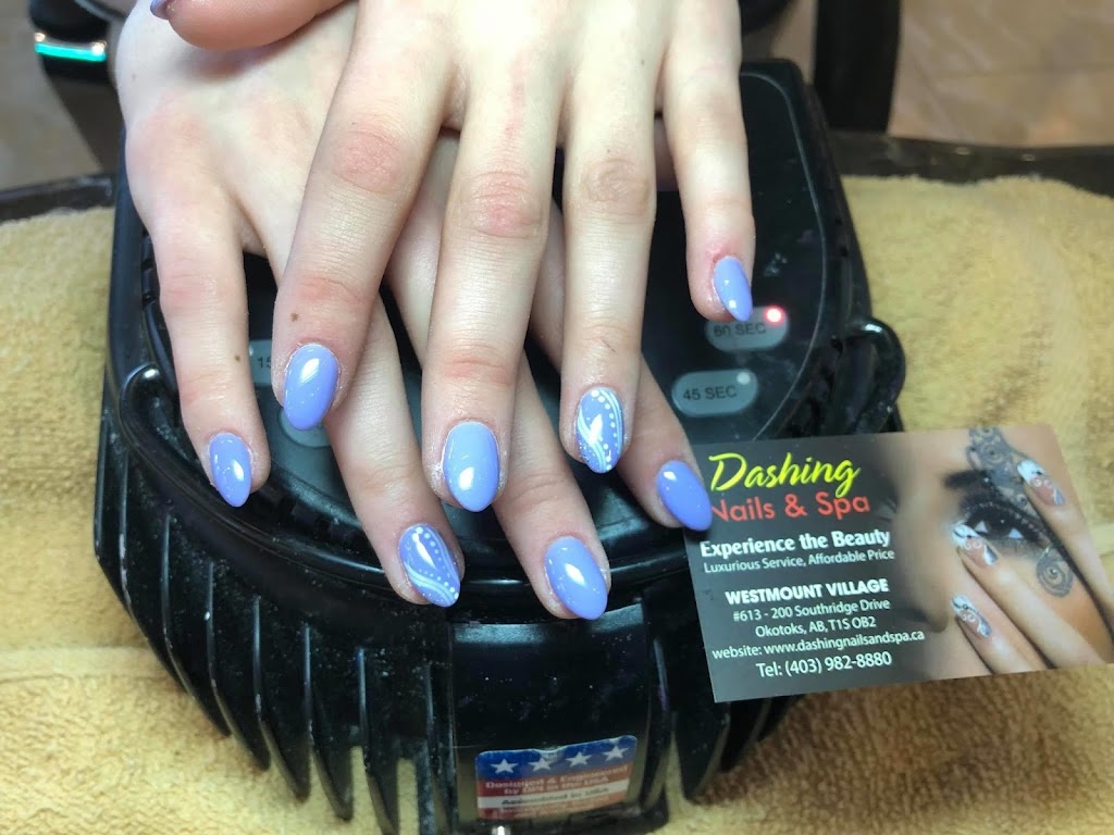 Dashing Nails & Spa Okotoks | 200 Southridge Dr #613, Okotoks, AB T1S 0B2, Canada | Phone: (403) 982-8880
