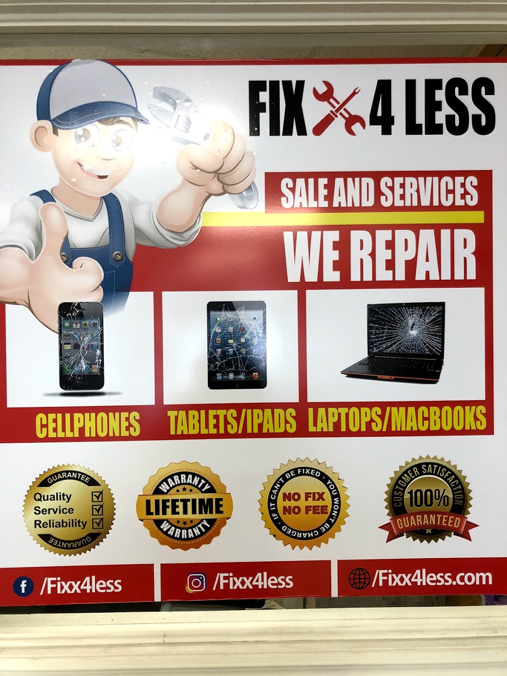 Fix4less | 1725 Kingston Rd, Pickering, ON L1V 4L9, Canada | Phone: (905) 239-0331
