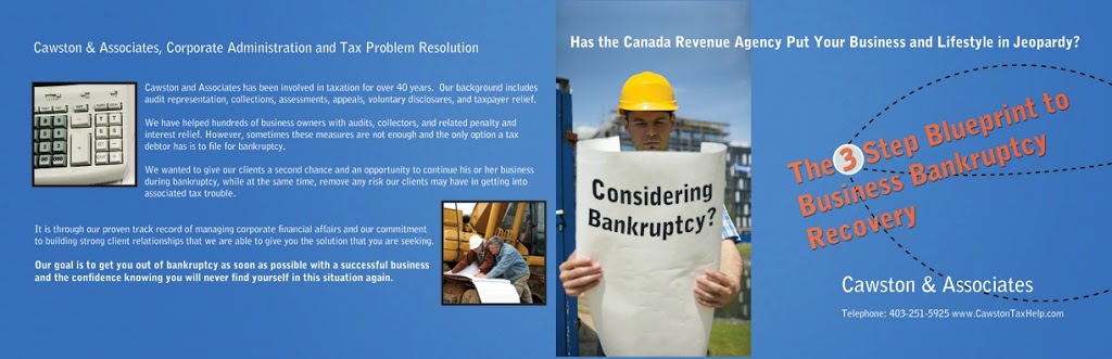 Cawston And Associates Tax Consulting | 963 Canaveral Crescent SW, Calgary, AB T2W 1N5, Canada | Phone: (403) 251-5925