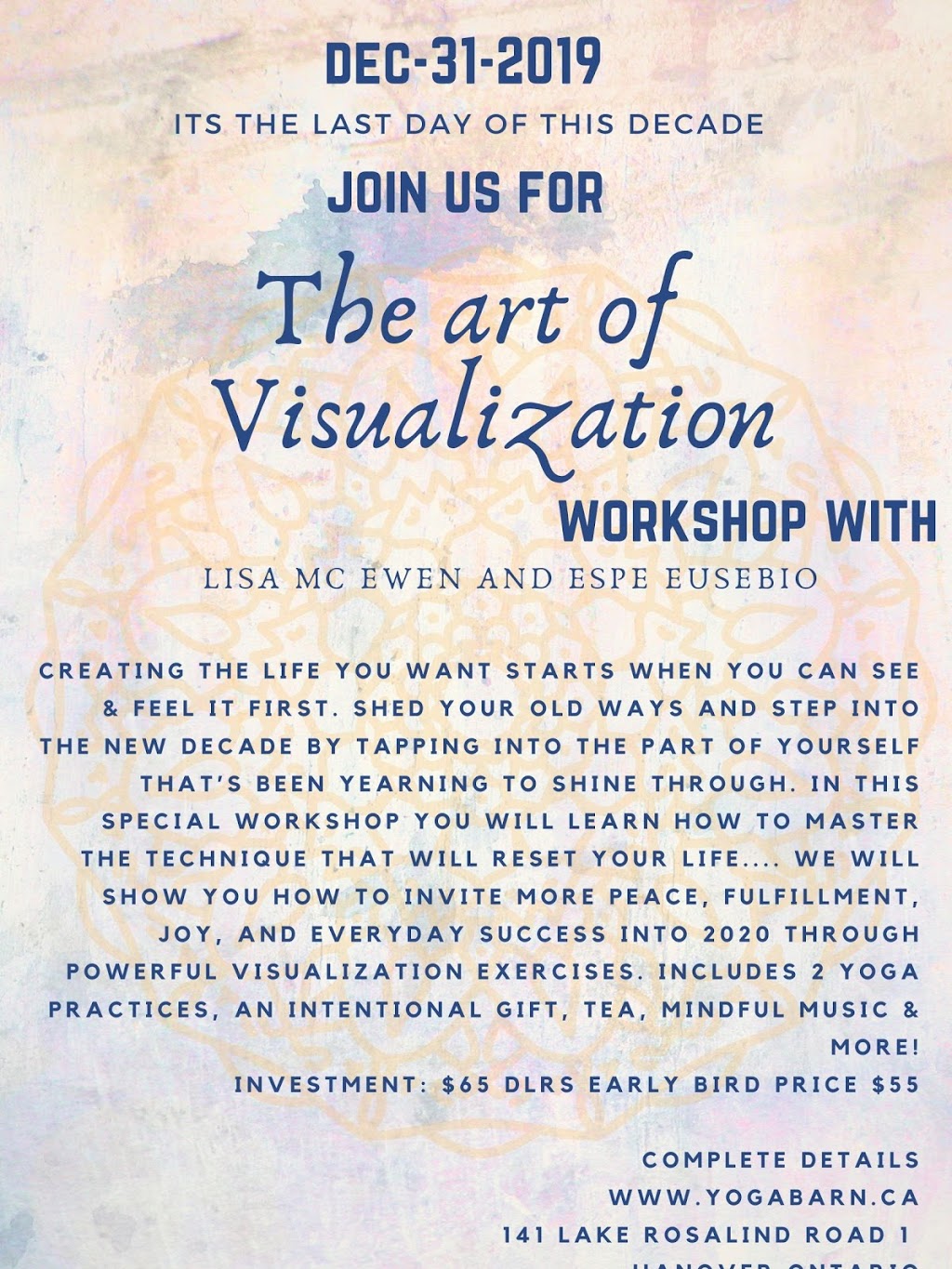 Yoga Barn | 131 Lake Rosalind, Hanover, ON N4N 3B9, Canada | Phone: (519) 364-2903