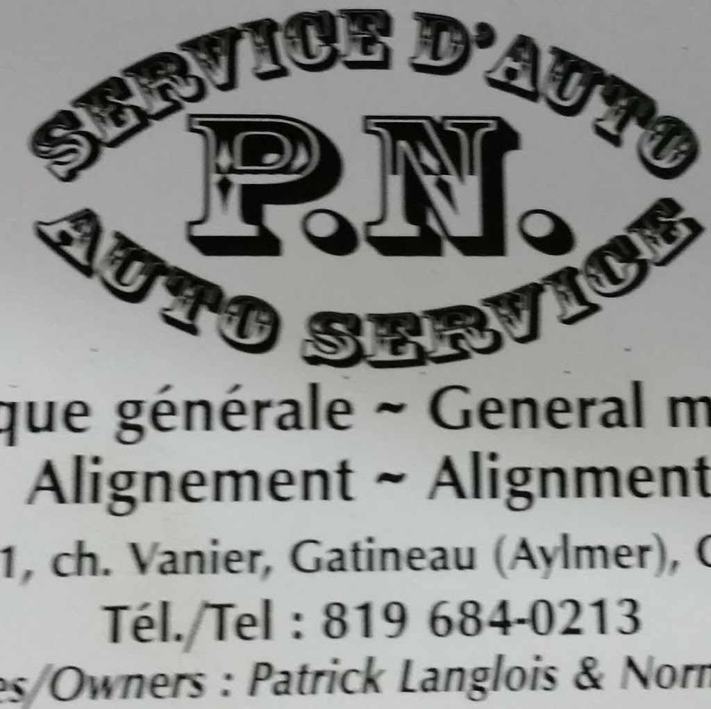Service dauto P.N. | 1361 Chemin Vanier, Gatineau, QC J9J 3J7, Canada | Phone: (819) 684-0213