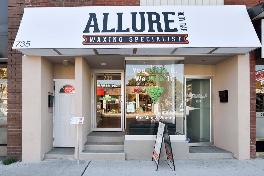 Allure Body Bar - Torontos Best Waxing | 735 Danforth Ave, Toronto, ON M4J 1L2, Canada | Phone: (416) 461-2400