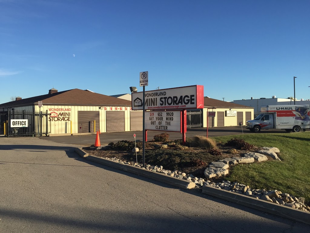 Wonderland Mini Storage | 3446 Wonderland Rd S, London, ON N6L 1A7, Canada | Phone: (519) 652-9920