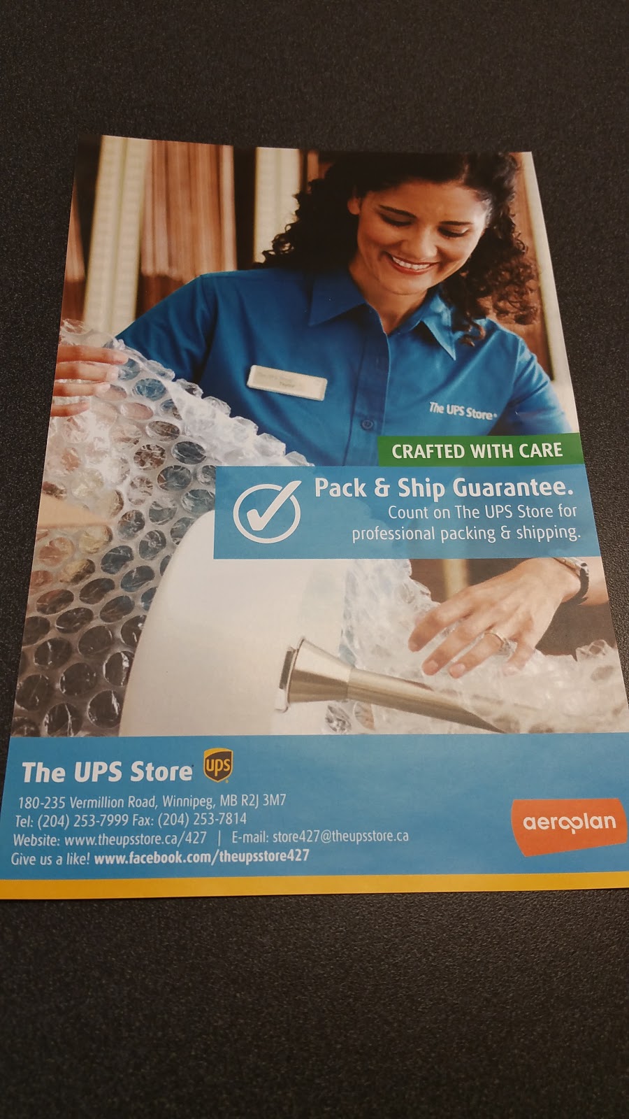 The UPS Store | 235 Vermillion Rd. #180, Winnipeg, MB R2J 3M7, Canada | Phone: (204) 253-7999