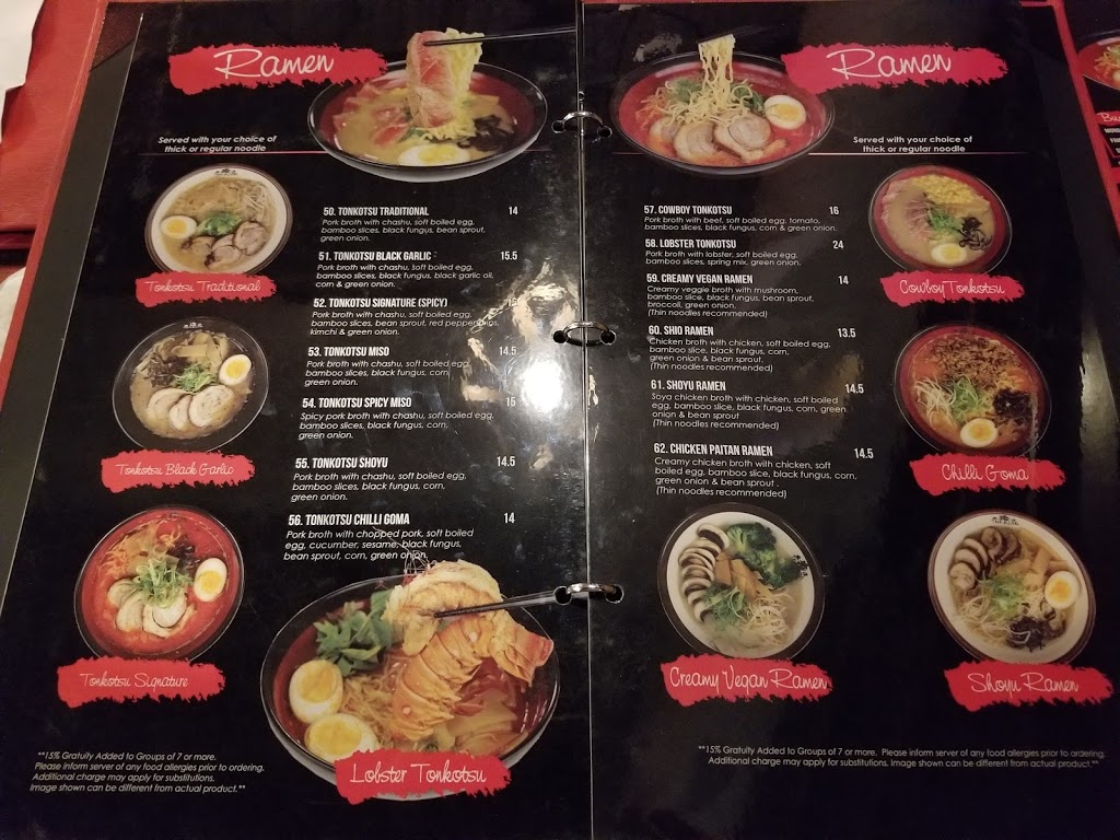 Tokaido Ramen & Bar | 8888 Country Hills Blvd NW #327, Calgary, AB T3G 5T4, Canada | Phone: (403) 764-2577