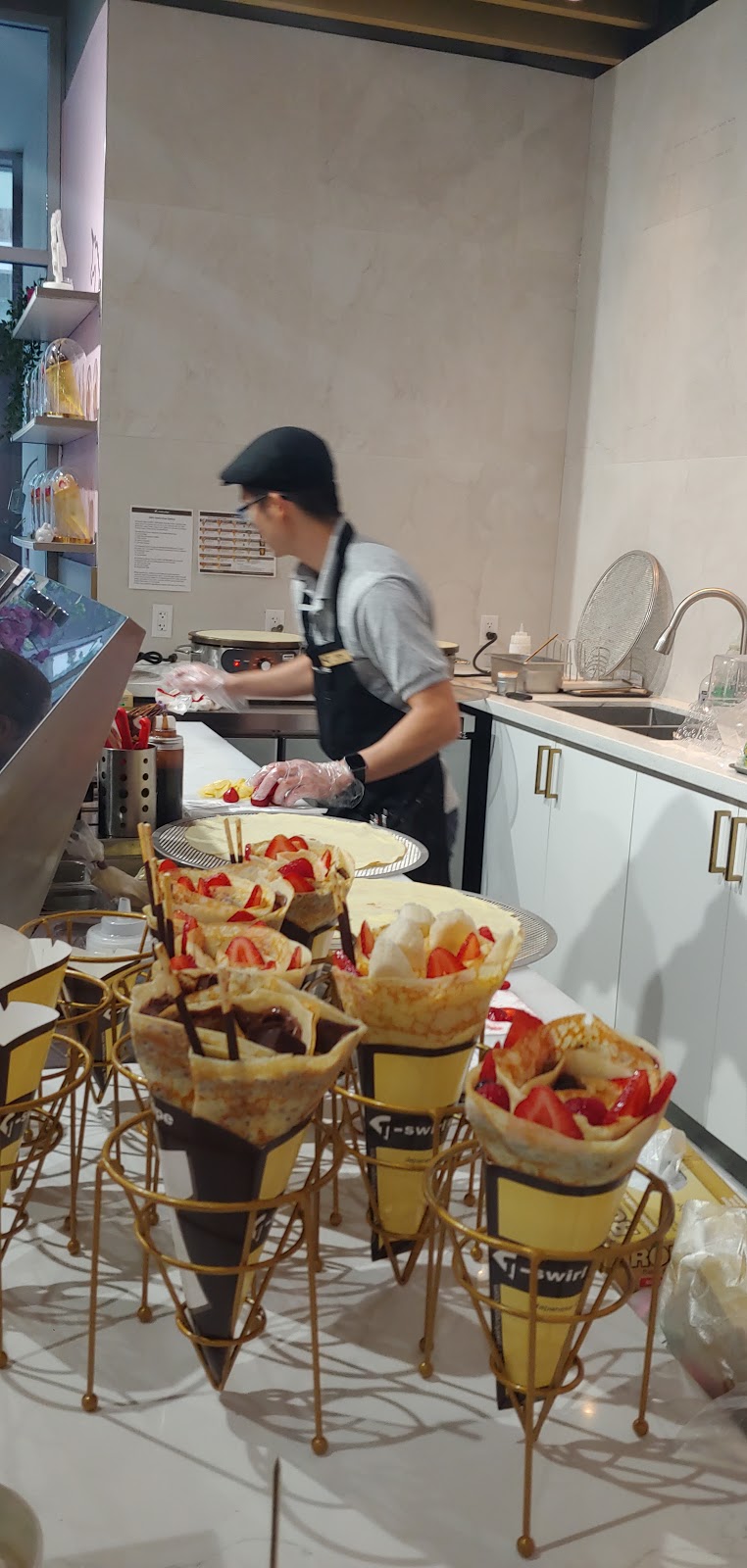 T-Swirl Crêpe | 521 Curran Place, Mississauga, ON L5B 0G4, Canada | Phone: (905) 897-0083