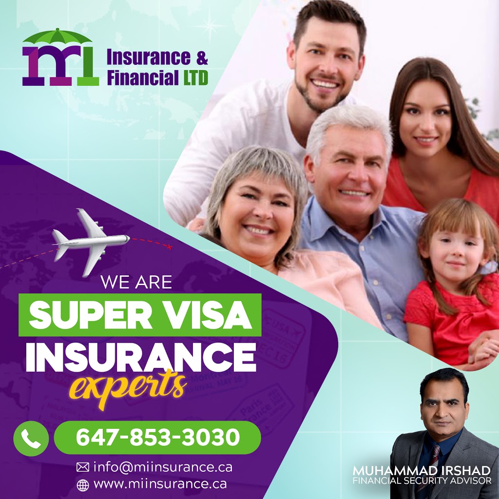 MI Insurance & Financial LTD | 205 Advance Blvd, Brampton, ON L6T 4V9, Canada | Phone: (647) 853-3030