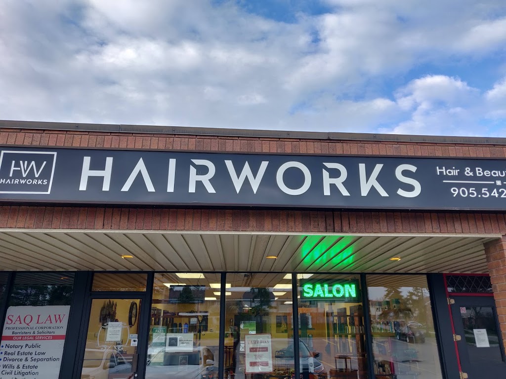 Hairworks - Hair Salon | 2760 Derry Rd W Unit 9, Mississauga, ON L5N 3N5, Canada | Phone: (905) 542-7999