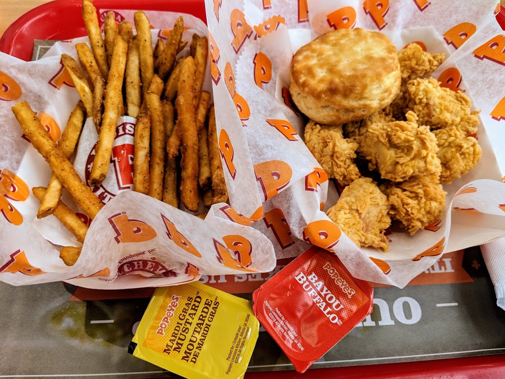 Popeyes Louisiana Kitchen | 7080 St Barbara Blvd, Mississauga, ON L5W 0C9, Canada | Phone: (905) 612-3500