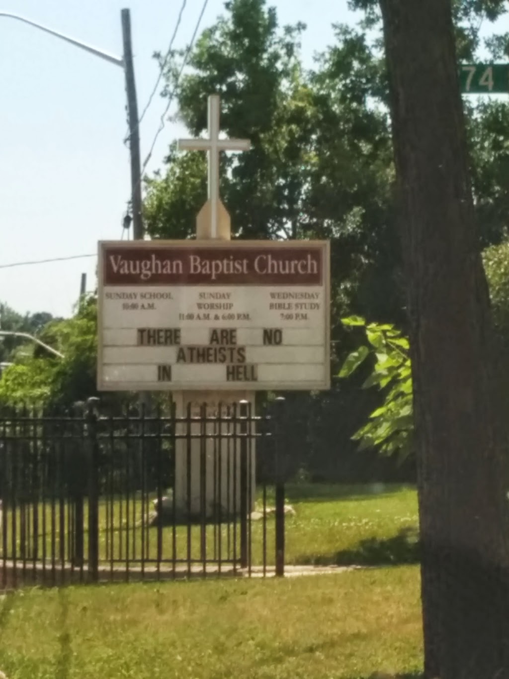 Vaughan Baptist Church | 8274 Islington Ave, Woodbridge, ON L4L 1W8, Canada | Phone: (905) 851-7100
