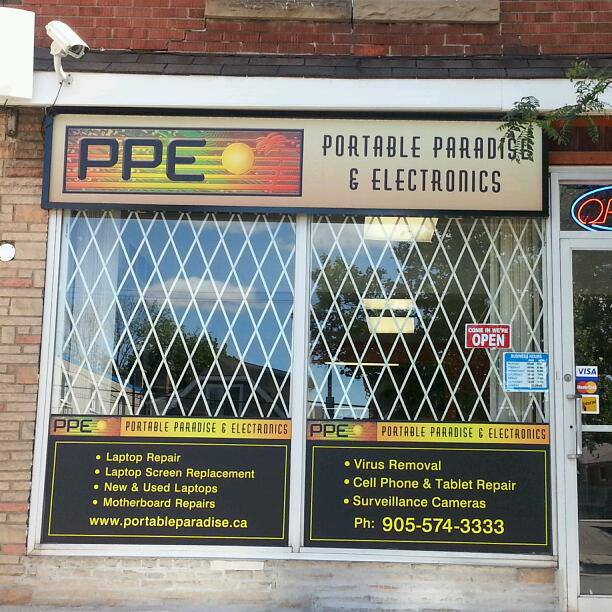 Portable Paradise and Electronics | 351 Queenston Rd, Hamilton, ON L8K 1H8, Canada | Phone: (905) 574-3333