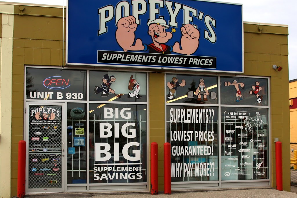 Popeyes Supplements Nairn | 930 Nairn Ave Unit B, Winnipeg, MB R2L 0X8, Canada | Phone: (204) 784-7484