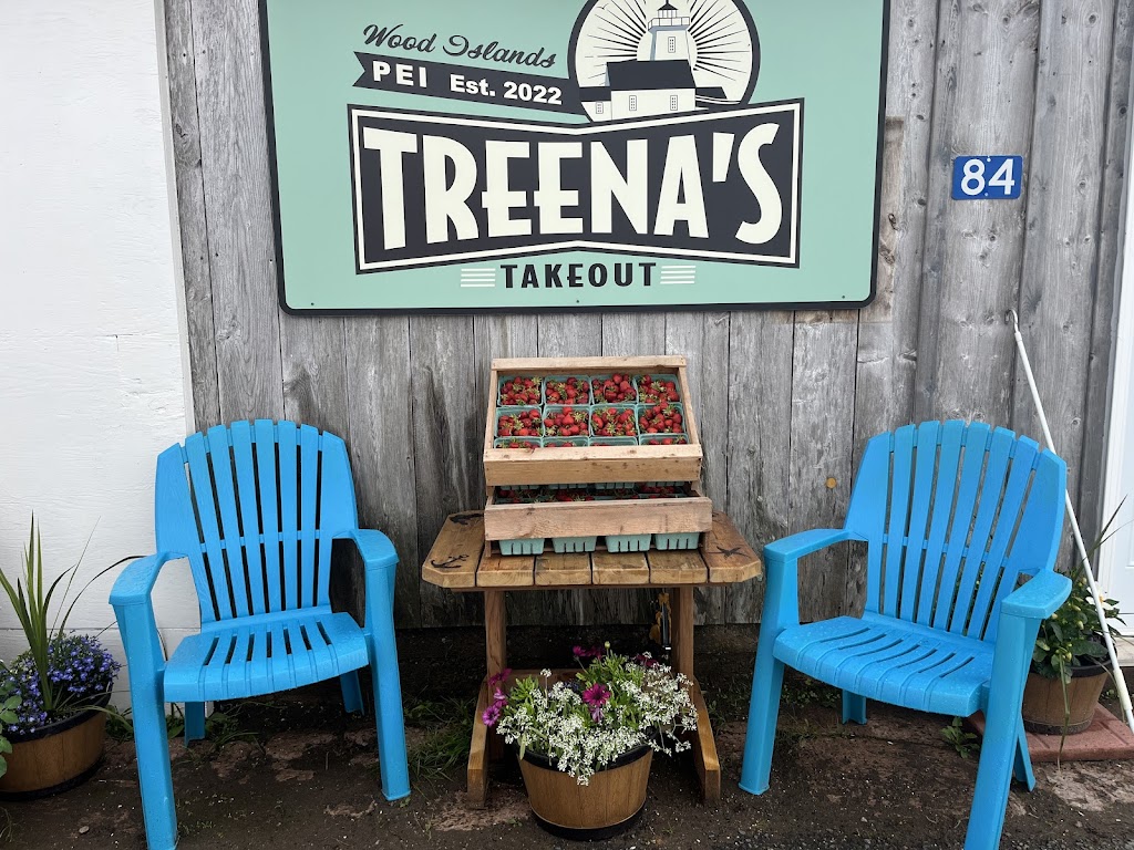 Treenas Takeout | 84 Lighthouse Rd, Wood Islands, PE C0A 1B0, Canada | Phone: (902) 962-2777