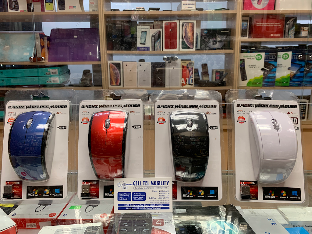 Cell Tel Mobility | 2637 Eglinton Ave E, Scarborough, ON M1K 2S2, Canada | Phone: (416) 266-6818