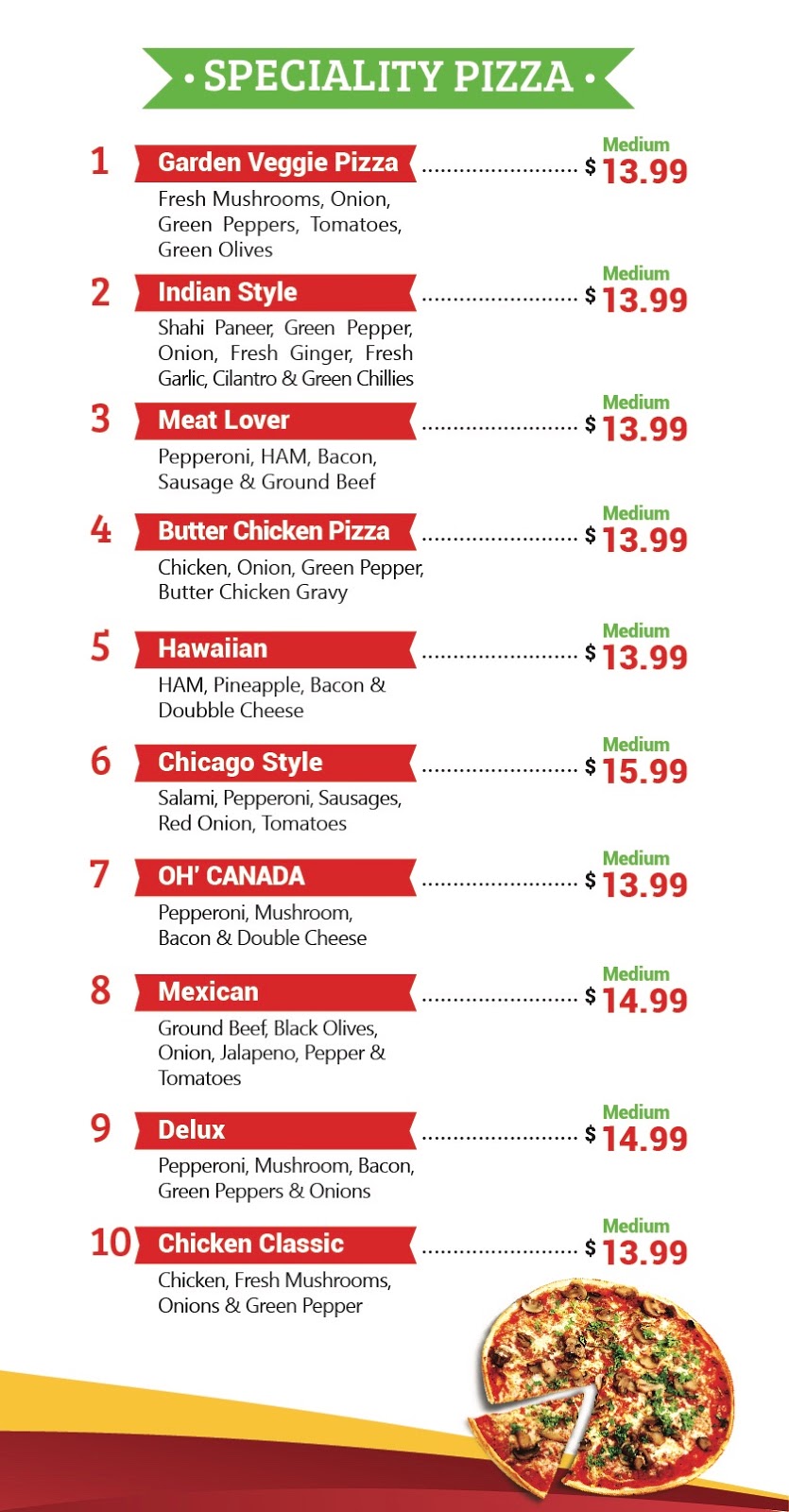 3 Sisters Pizza & Wings | 1050 Kipps Ln #7, London, ON N5Y 4S5, Canada | Phone: (519) 471-7335