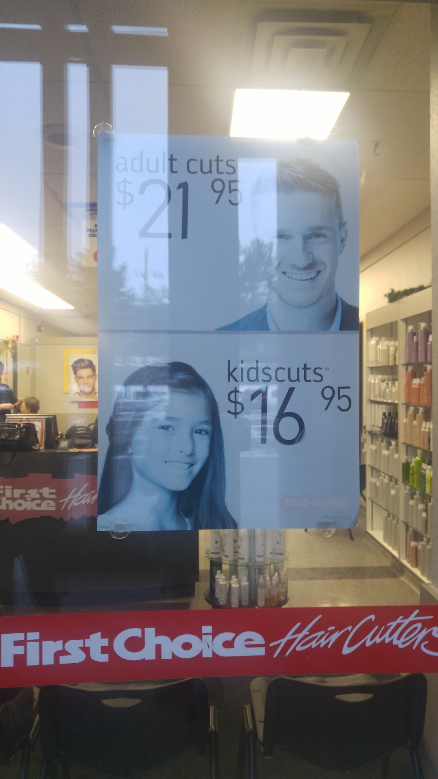 First Choice Haircutters | 250 Centrum Blvd, Orléans, ON K1E 3J1, Canada | Phone: (613) 834-1660