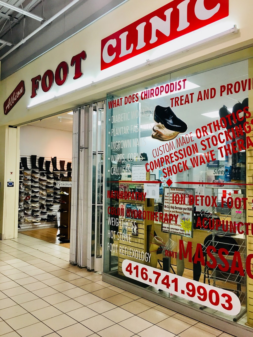 Albion Foot Clinic | 1530 Albion Rd #37-L, Etobicoke, ON M9V 1B4, Canada | Phone: (416) 741-9903
