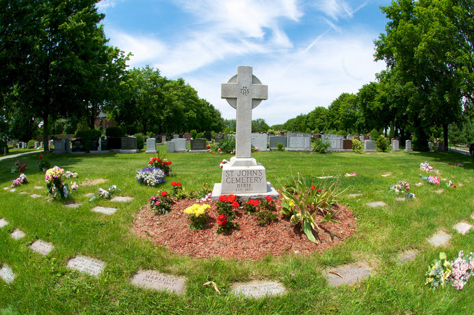 St Johns Dixie Cemetery & Crematorium | 737 Dundas St E, Mississauga, ON L4Y 2B5, Canada | Phone: (905) 566-9403