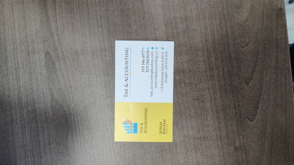 Tax and Accounting | 113 Starwood Dr, Guelph, ON N1E 7G7, Canada | Phone: (519) 546-4977