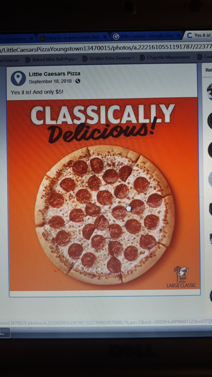 Little Caesars Pizza | 3920 Dougall Ave, Windsor, ON N9G 1Z2, Canada | Phone: (519) 972-5756