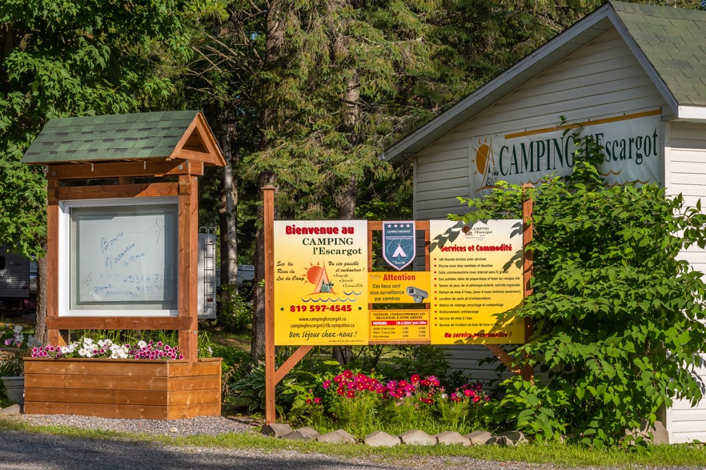 CAMPING LESCARGOT | 35 Chemin Constantineau, Notre-Dame-de-Pontmain, QC J0W 1S0, Canada | Phone: (819) 597-4545