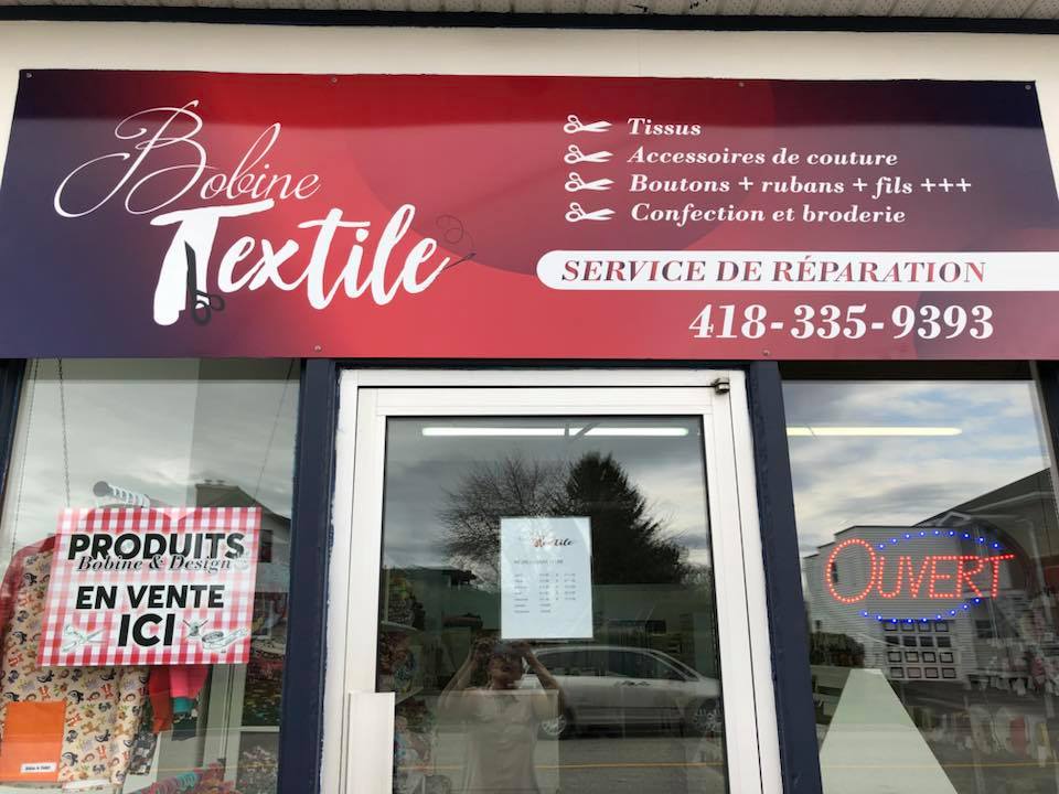 Bobine Textile | 174 1re Rue, Thetford Mines, QC G6G 4Y4, Canada | Phone: (418) 335-9393