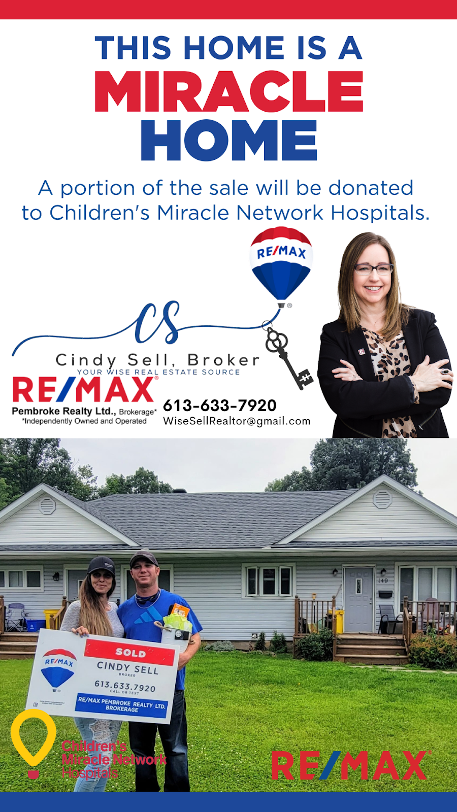 Cindy Sell, Broker REMAX Pembroke Realty Ltd | 10A Canadian Forces Drive, Petawawa, ON K8H 0H4, Canada | Phone: (613) 633-7920