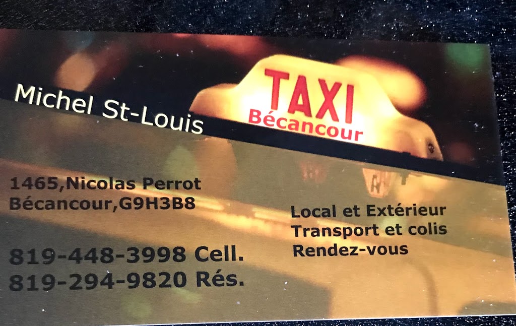 taxi becancour | 1465 Avenue Nicolas Perrot, Bécancour, QC G9H 3B7, Canada | Phone: (819) 448-3998