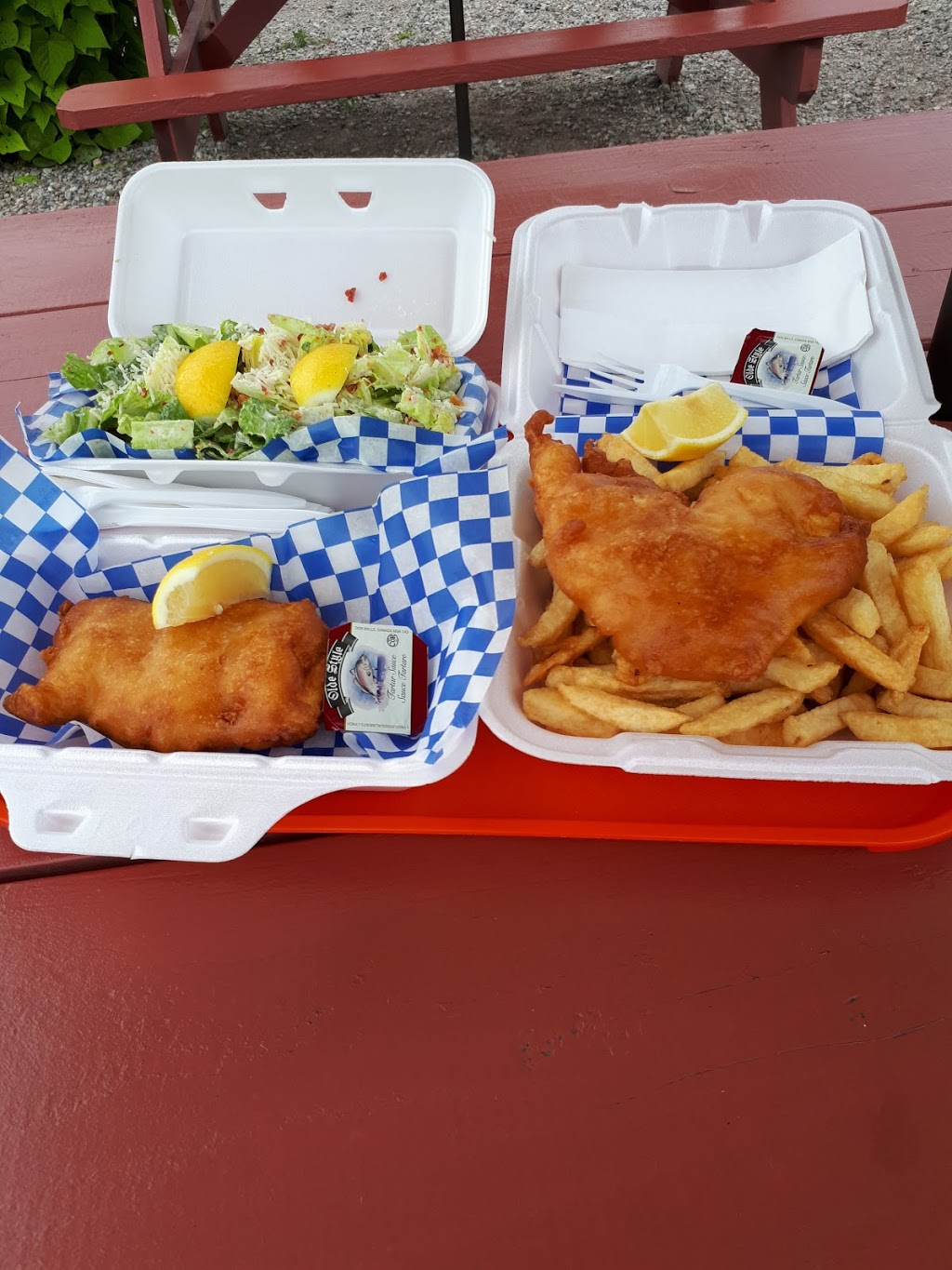 Perkys fish and chip | 165 County Rd 6 S, Tiny, ON L0L 2J0, Canada