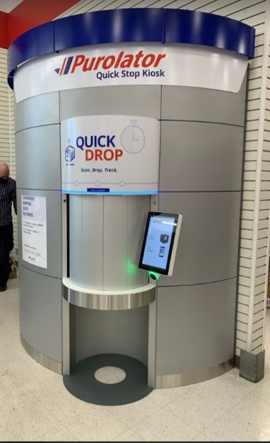 Purolator Quick Stop Kiosk | 130 Country Village Rd NE, Calgary, AB T3K 6B8, Canada | Phone: (888) 744-7123