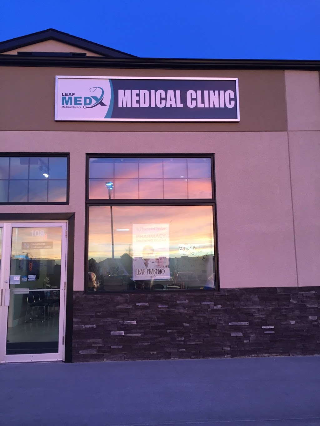 Leaf MedX Medical Centre | 6202 29 Ave #108, Beaumont, AB T4X 0H5, Canada | Phone: (780) 800-4716