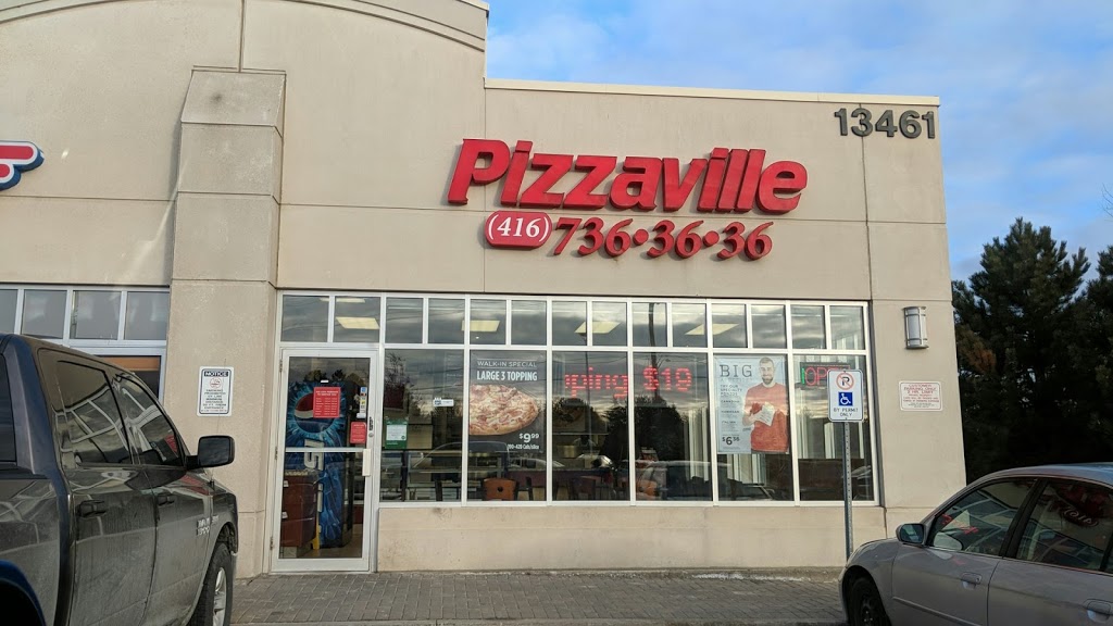 Pizzaville | 13461 Yonge St Unit 8, Richmond Hill, ON L4E 2S7, Canada | Phone: (416) 736-3636