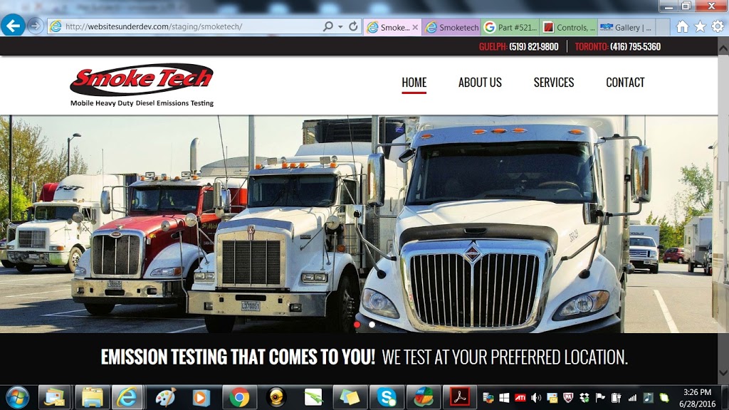 Smoke Tech Mobile Diesel Emission Testing | 847 Stone Rd E, Guelph, ON N1L 1B8, Canada | Phone: (519) 821-9800
