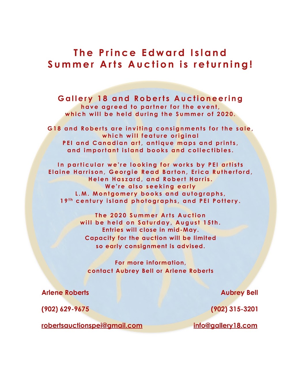 Gallery 18 | 125 Campbells Way, Borden-Carleton, PE C0B 1X0, Canada | Phone: (902) 315-3203