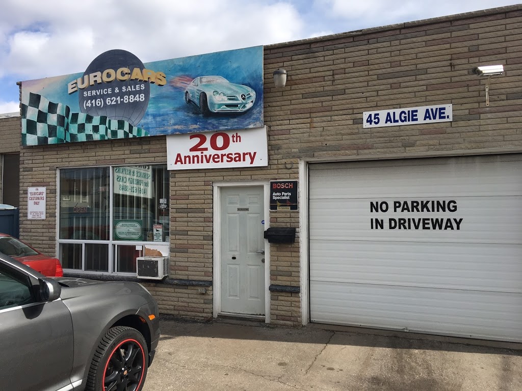 Eurocars | 45 Algie Ave, Etobicoke, ON M8Z 5J9, Canada | Phone: (416) 621-8848