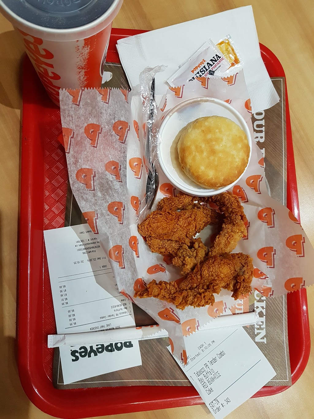 Popeyes Louisiana Kitchen | 3220 Monarch Dr Unit 6, Orillia, ON L3V 8A2, Canada | Phone: (705) 327-0005